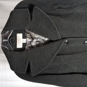 Covington Pea Coat Lg Dark Grey